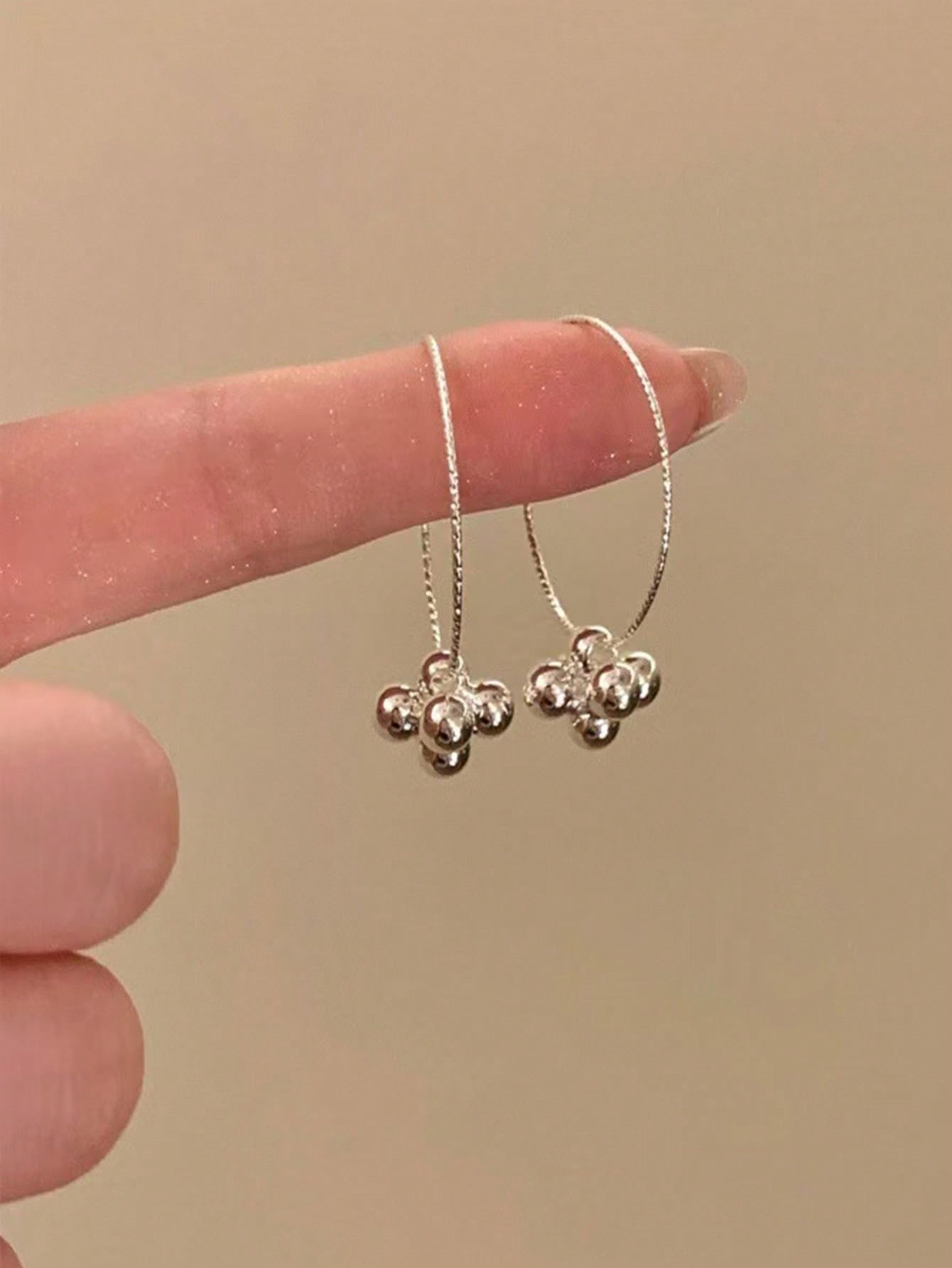 

Модные серьги-подвески для женщин серебряный