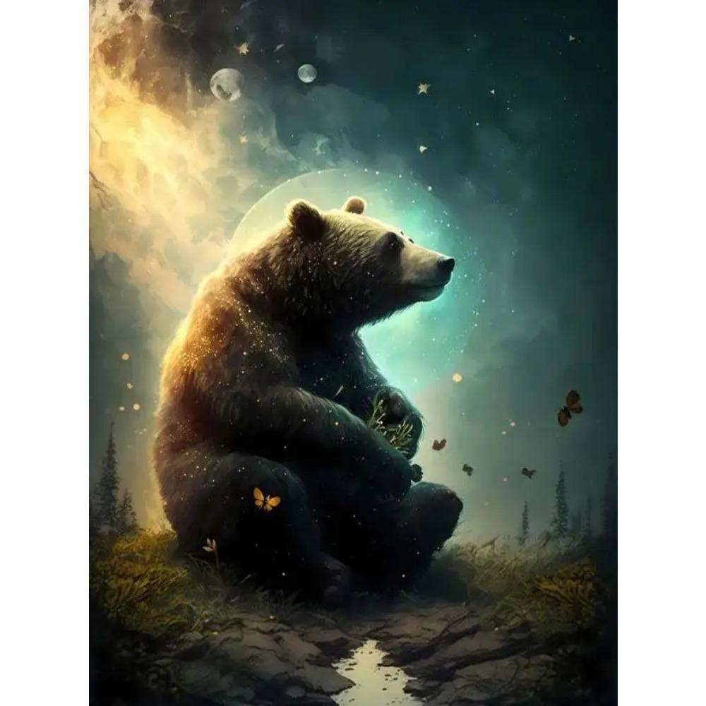 DIY Vollkreis Diamantmalerei Kreuzstich 3D süßes Tier Home dekorative Kunst Diamantmalerei 5d Diamantkunstmalerei