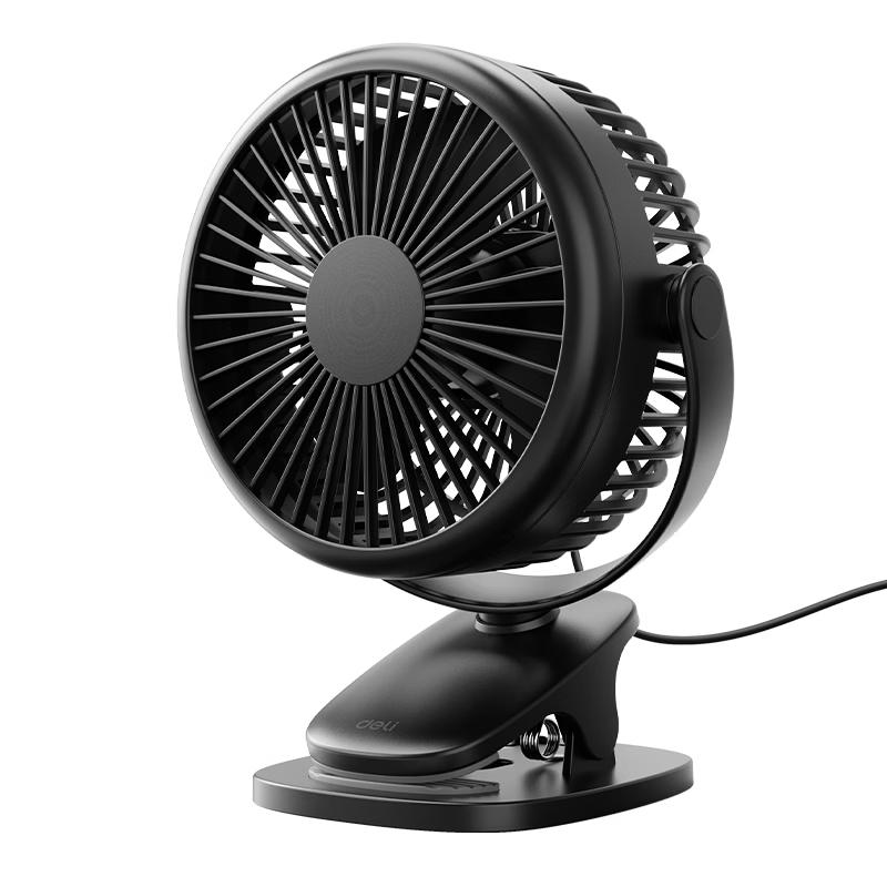 Deli USB Clip-On Portable Fan