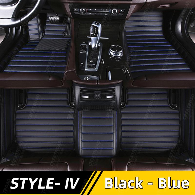 Car floor mats for Ford Explorer SEVEN SEATS 2016 2017 2018 auto foot Pads automobile carpet cover interior accessories