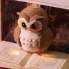 3D Tear Away Mini Desk Calendar 2026 3D Time Piece Calendar Owl-Shaped Tear Away Carving Time Piece Notepad for Christmas Decora