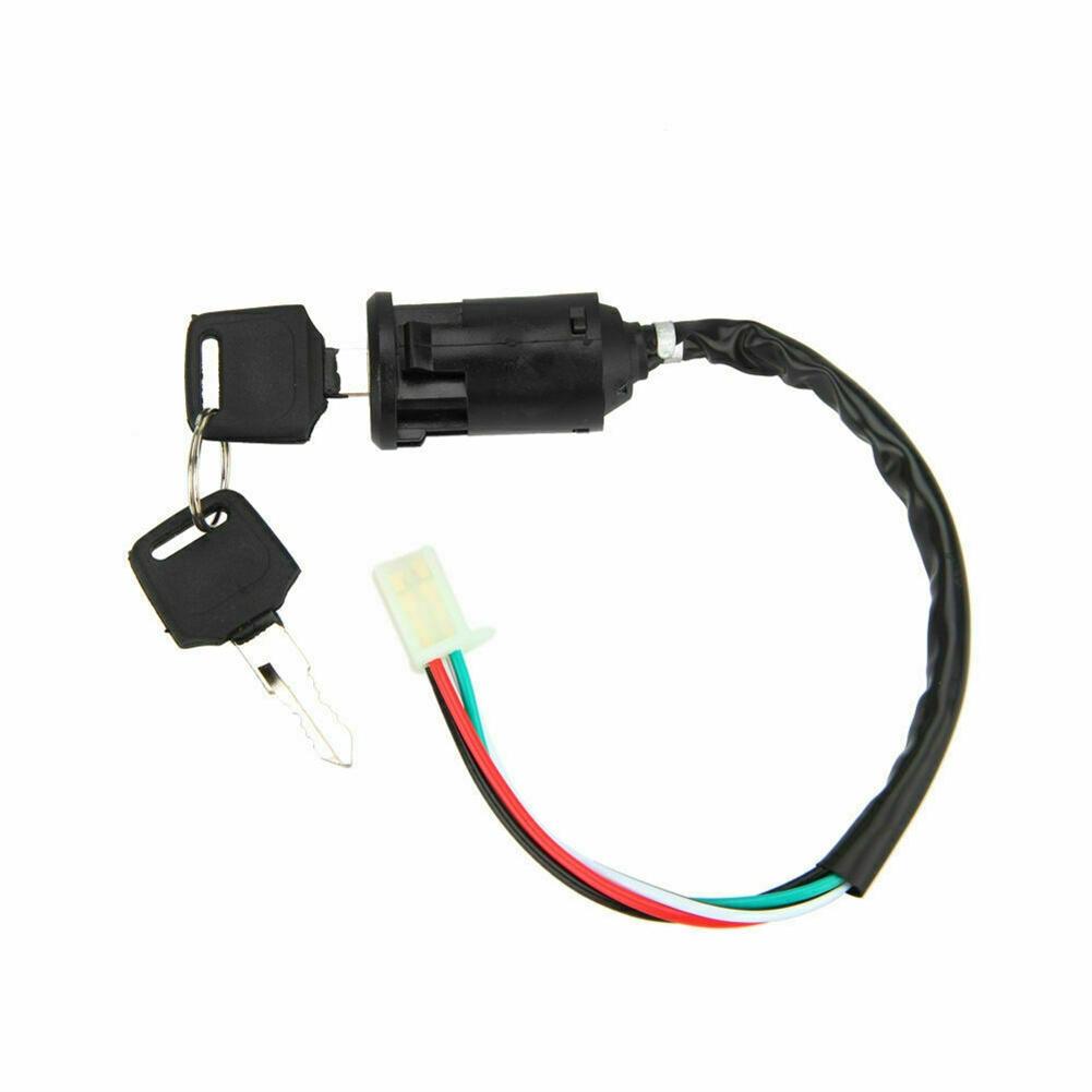 Ignition Switch Switch Motorcycle 1 * 1 PC 2pcs Key 4 Wire