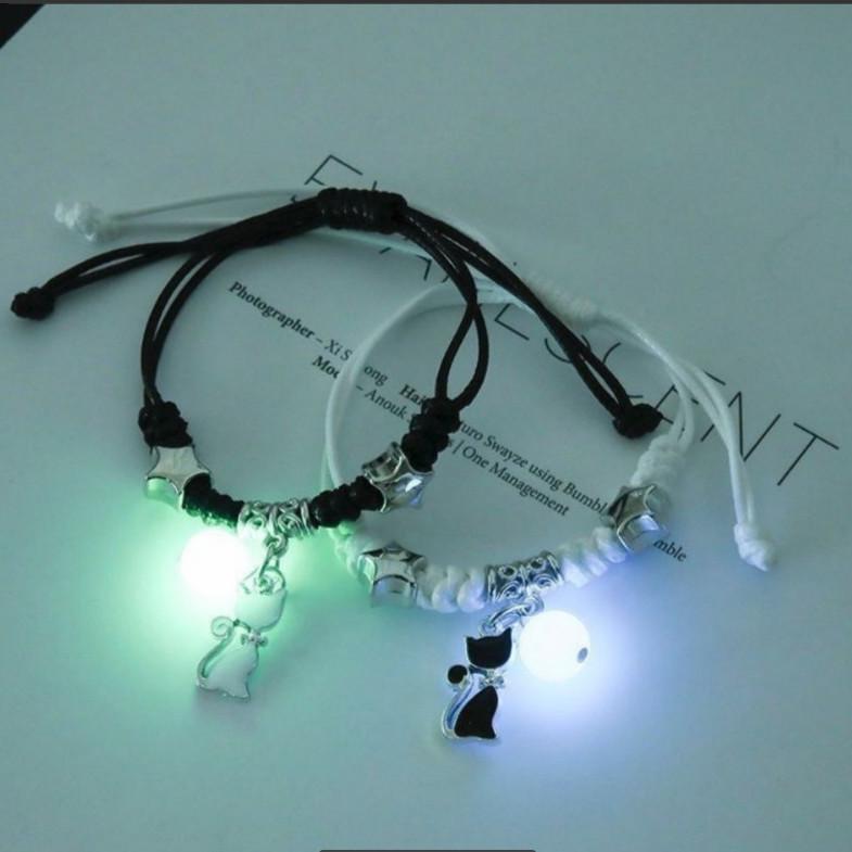 Korean Style Unisex Luminous Bracelet - Ideal for Students, Couples, and Friendships