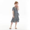 Lipbbam Kids V Neck ViVienne Frill Dress Ldm43dp01