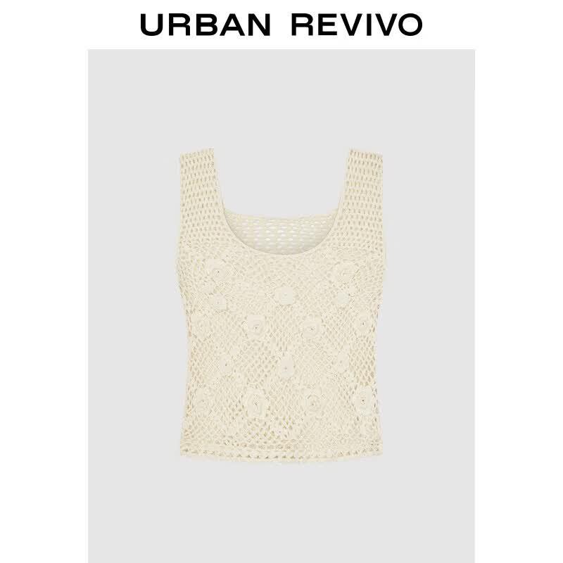 

UR Women s Floral Textured Long Sleeve Knit Top L