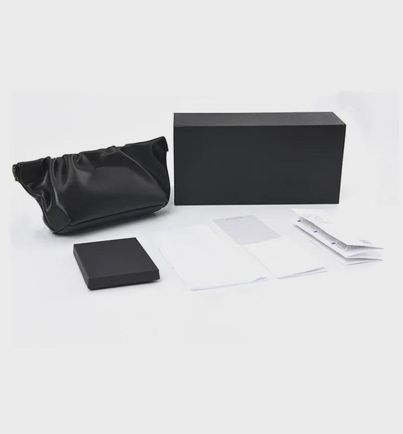 Sunglasses Case Set: Black Cloud Korean Edition - High-End, Durable, Simple Design