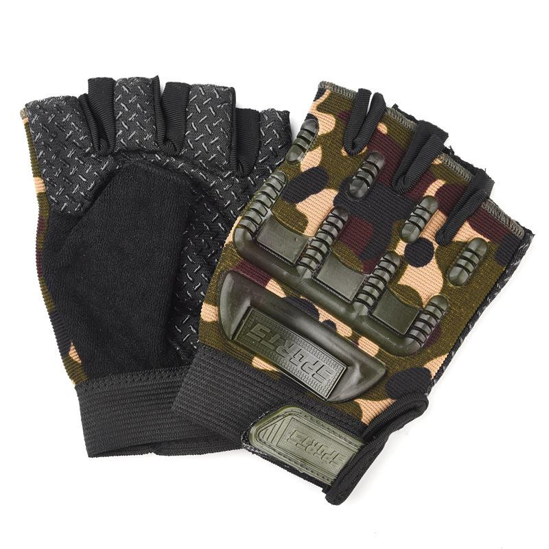 Child Protective Anti-drop Gloves Male Half Finger
