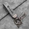Metal/Leather Car Logo Key Chain Keyring Auto Interiors Accessories For Volvo V50 V90 S80 C40 XC40XC60 XC90 V40 V60 S60  V70 C30