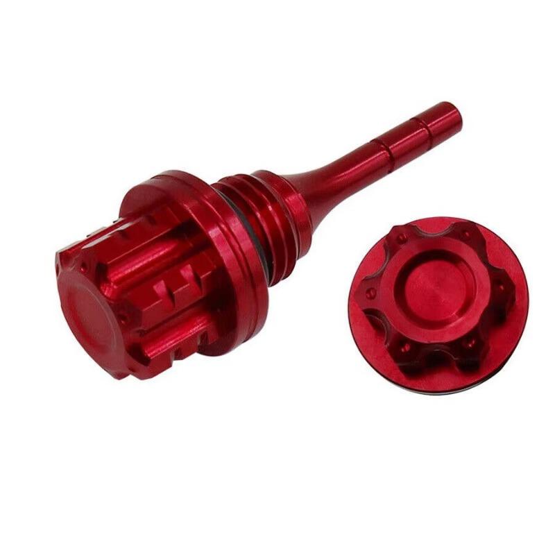 Motorcycle Engine Oil Dipstick Filler Cap Plug CNC Aluminum Alloy Motorcycle Accessories for GY6 BWS 125CC