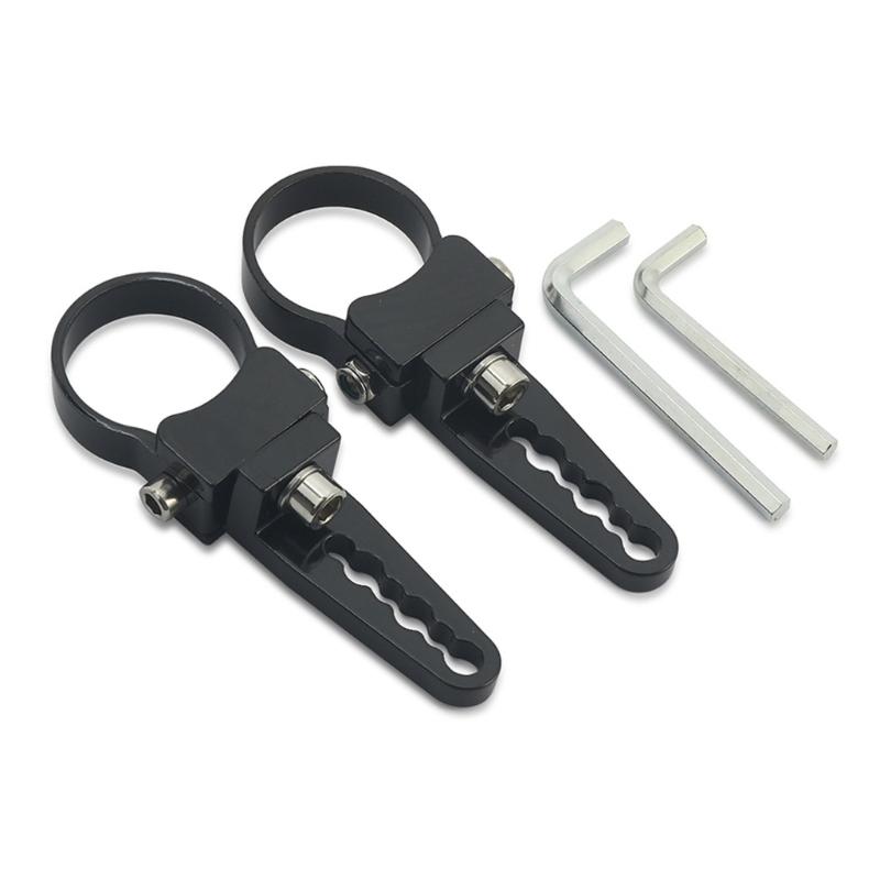 Para Suporte de Montagem Base de Suporte Suporte para Farol LED de Tubo de 1,5'' 1,75'' 2'' Suporte para Lanterna Traseira Spotlight Esportiva de Bicicleta