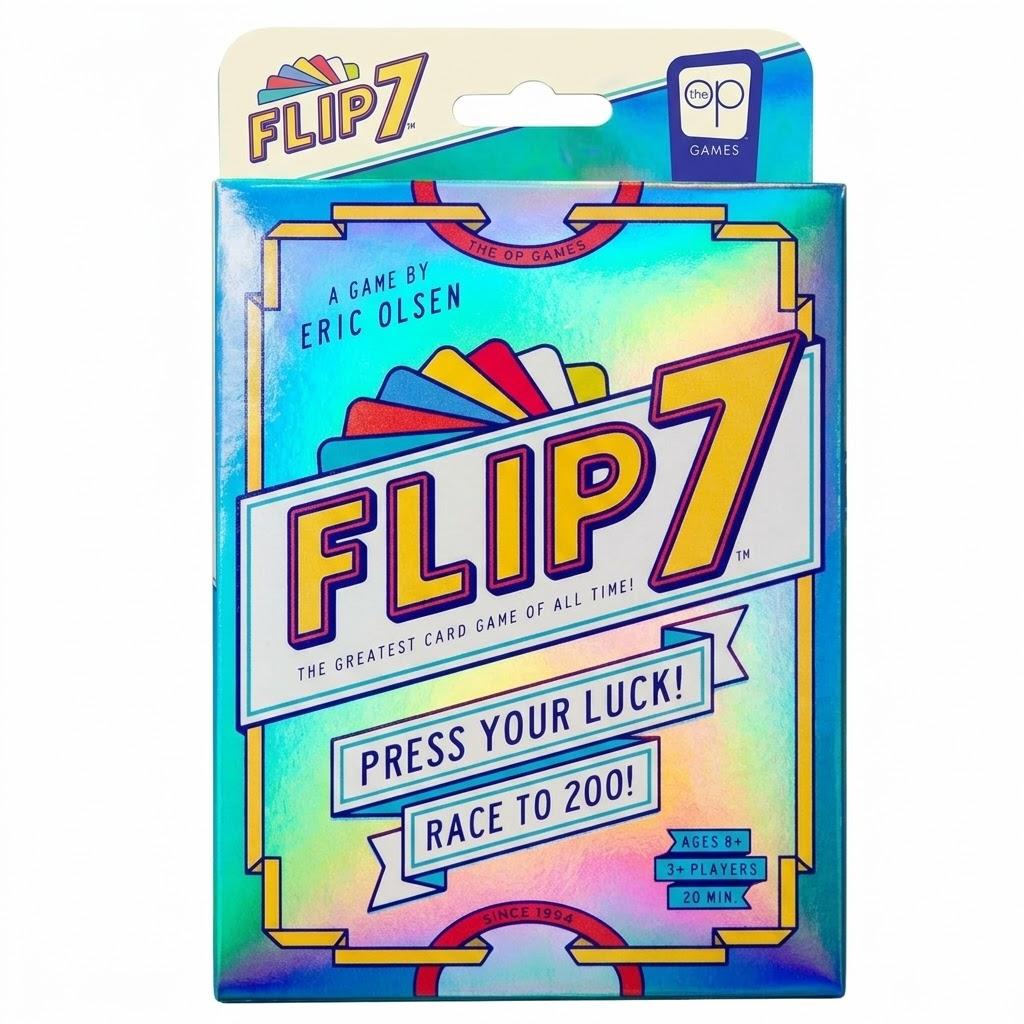 Flip 7, La Combinazione Definitiva di Press Your Luck & Strategia, Gioco di Carte Addictive e Veloce, Veloce da Imparare & Facile da Insegnare, Perfetto per le Serate di Gioco