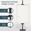 Steel Frame Easels Stand Adjustables Desktop Display for Artwork and Portraits 6XDE