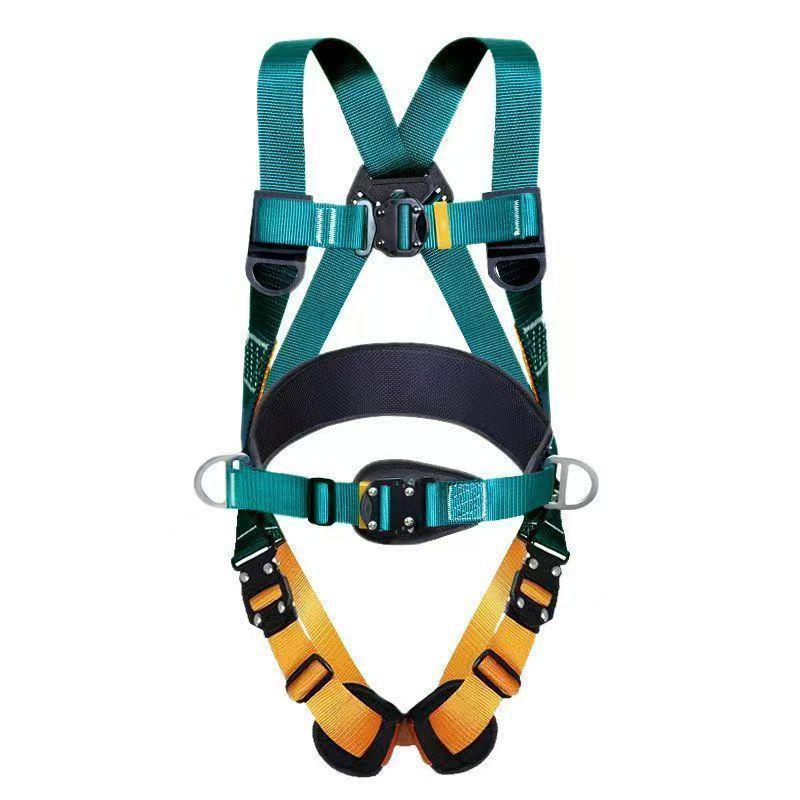 GB European Style Five-Point Fall Arrest Harness for High-Altitude Construction Safety