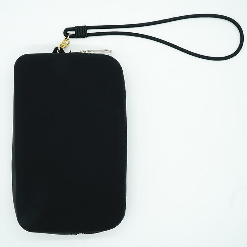 Square Silicone Cosmetic Storage Bag Travel Makeup Brush Holder Portable Digital Storage Bag Waterproof Case