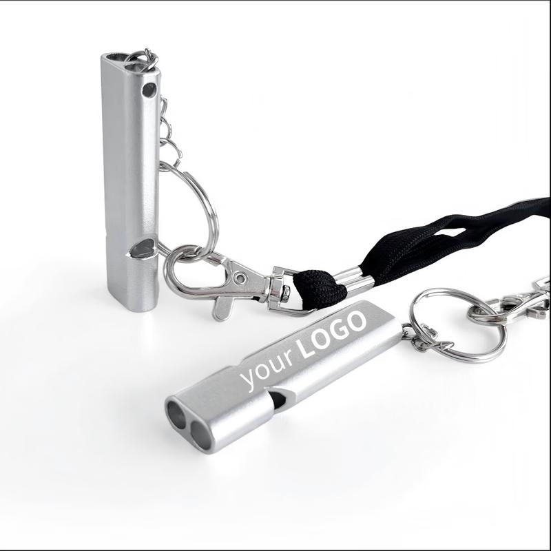 Brangdy Metal Survival Whistle with Lanyard