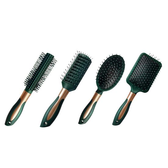 Kartáč na vlasy s rukojetí pro masáž pokožky hlavy Dry Wet Vent Antistatický stylingový kartáč na vlasy