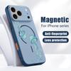 SeaWorld Pattern Case For iPhone 17 Pro Max Magnetic For Magsafe Hybrid Slim Matte Cover For iPhone 16 15 14 13 Pro Max Octopus Starfish