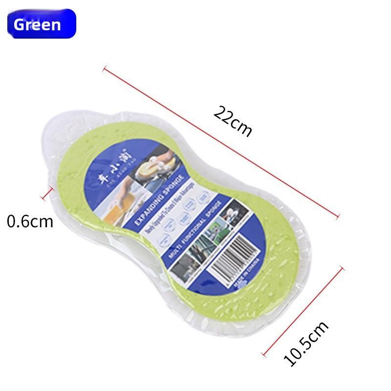 Car Wash Sponge, Vacuum Compressed Large Honeycomb 8-shaped Sponge Block, Car Beauty Waxing High-density Sponge Wipe