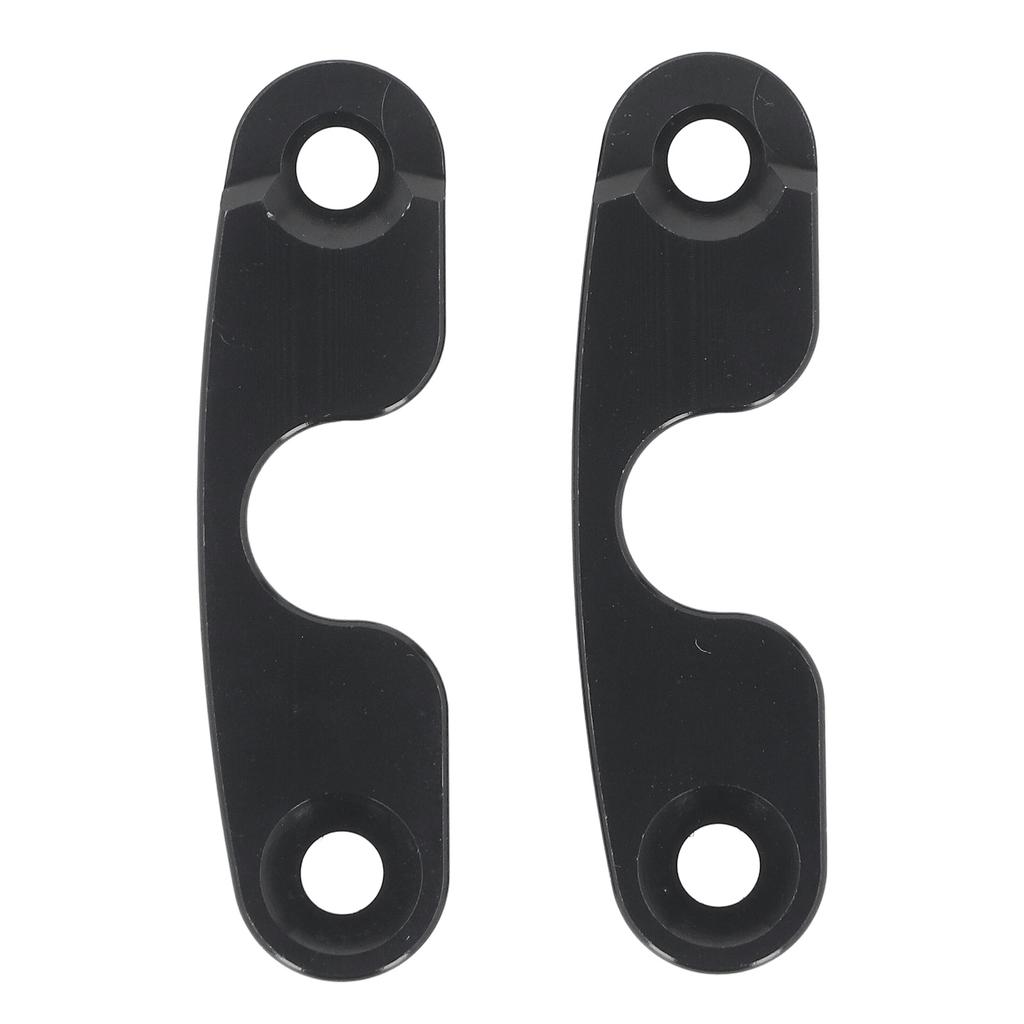 Verbessertes Sonnenblenden-Reparaturset Aluminiumlegierung Hochleistungs-Sonnenblenden-Befestigungsclips für JK 2018 für JL JLU 2018 2023