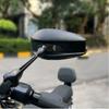 Napoleon Aluminum Alloy Side Mirror HD Motorcycle Side Mirror Clean Lens  Motorcycle Accessories