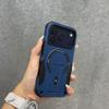 Custodia Blindata per Apple iPhone 17 Pro Max - Silicone Antiurto con Cuscinetto d'Aria e Supporto per Telefono Copertura Protettiva Integrale per iPhone 17/16/15/14/13/12/11Plus