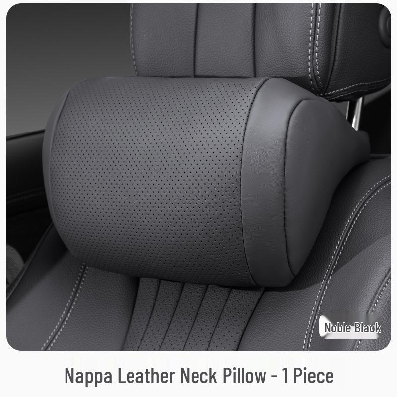 Car Headrest and Lumbar Support Pillow Set