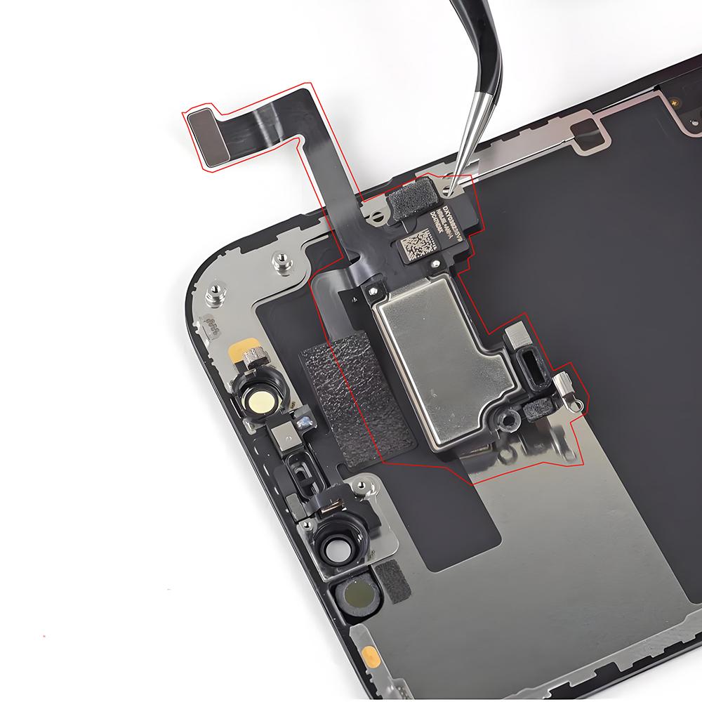 Ear Speaker Flex Cable Replacement For iPhone X XR XS 11 12 Mini Pro Max Ear Piece Upper Loudspeaker Light Sensor Microphone