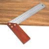 Multi Function Design Measuring Square Ruler 250mm Length Engineer Must-Have Tool  For Woodwork
