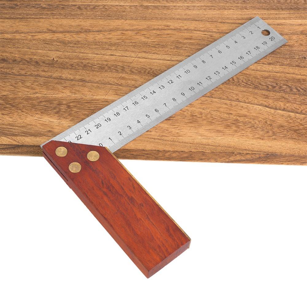 Multi Function Design Measuring Square Ruler 250mm Length Engineer Must-Have Tool  For Woodwork