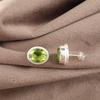 Peridot Earrings Gemstone Jewelry, 925 Solid Sterling Silver Earrings, Handmade Jewelry Earrings, Gift For Her