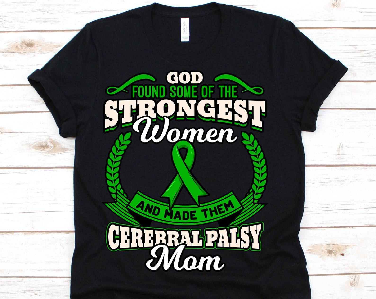 Cerebral Palsy Mom Shirt, Cerebral Palsy, Cerebral Palsy Gift, Cerebral Plasy Awareness, World CP Day, Green Ribbon S