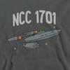 Star Trek Unisex Adult The First Enterprise Sweatshirt