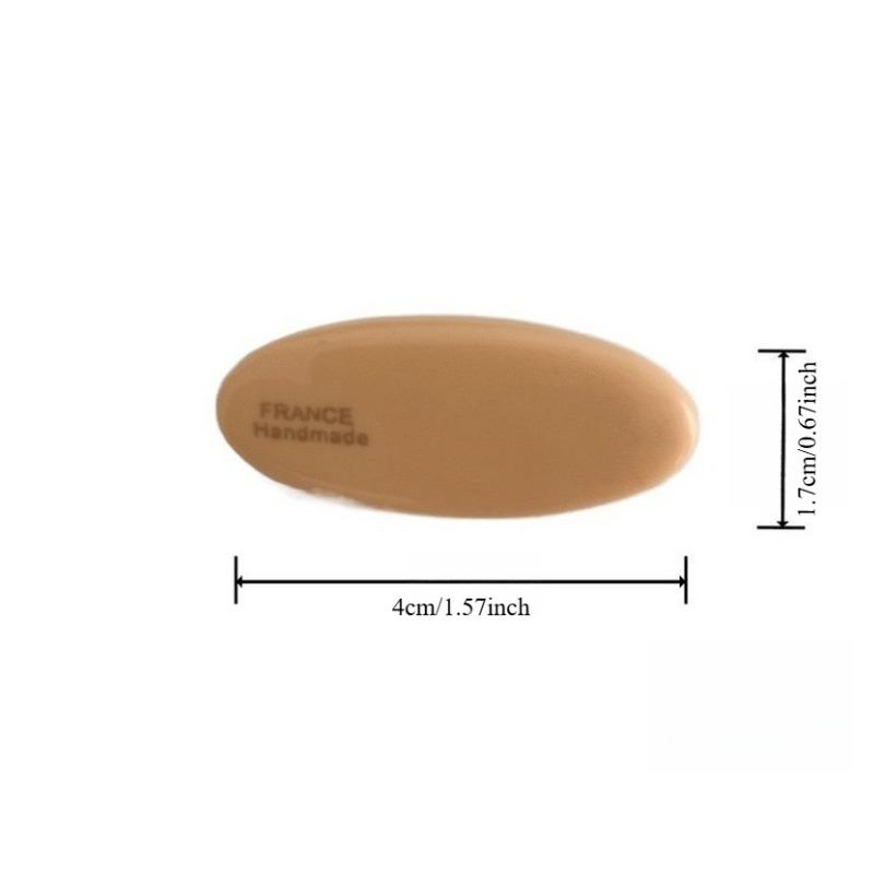 1PC Color Dopamine Candy Color Hairpin Women's Forehead Bangs Clip Headgear Hairpin New Side Duck