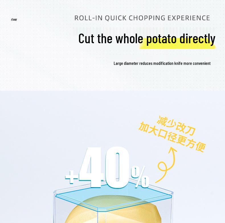 Multifunctional Vegetable Cutter & Grater: Slice & Grate Potatoes, Cucumbers & More