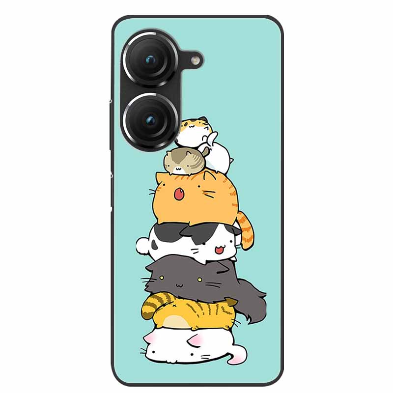 

For Asus Zenfone 10 Case Fashion Lovely TPU Silicon Soft Bumper for Asus Zenfone 9 Phone Cover Zenfone9 Zenfone10 Protect Capa Zenfone 9