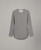 Obeodyupeulleeo Cut-Out Long Sleeves Top_Melange Gray
