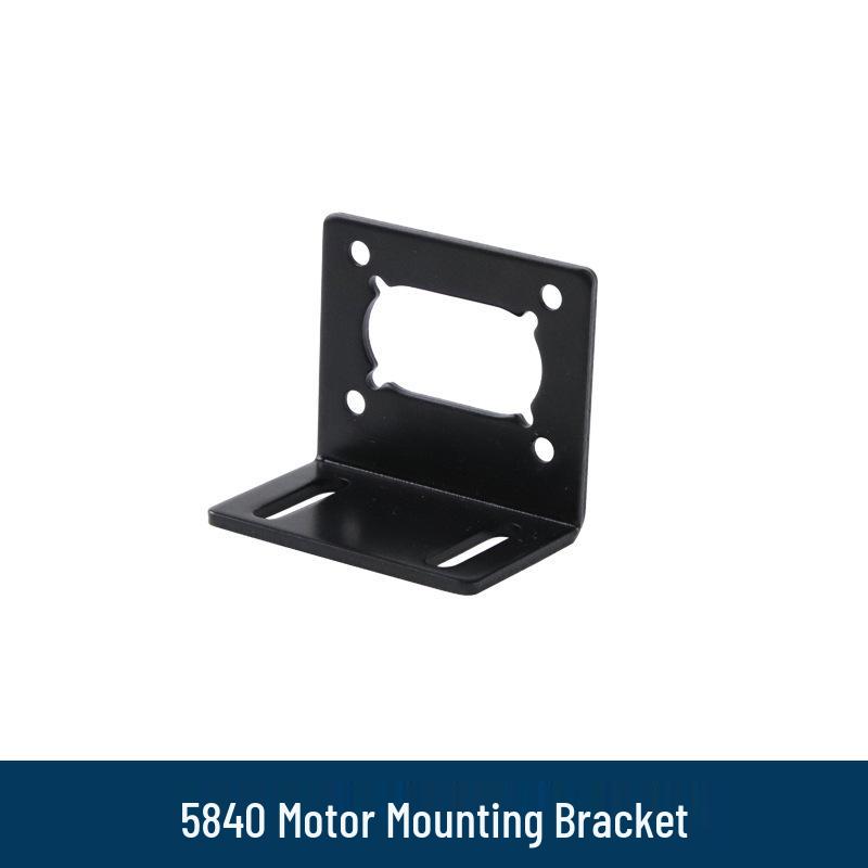 DC Gear Motor with Worm and Planetary Gearbox and Mounting Bracket
