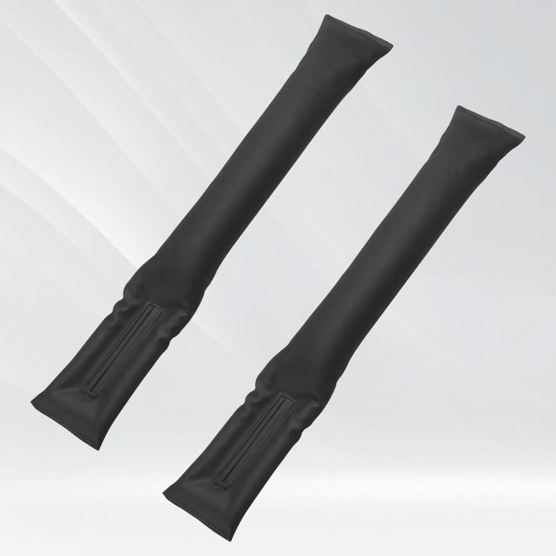 2Pcs Car Seat Gap Filler Side Seam Plug Strip Leak-proof Filling Strip Car Styling Padding Leather Leak Pads Plug Accessories
