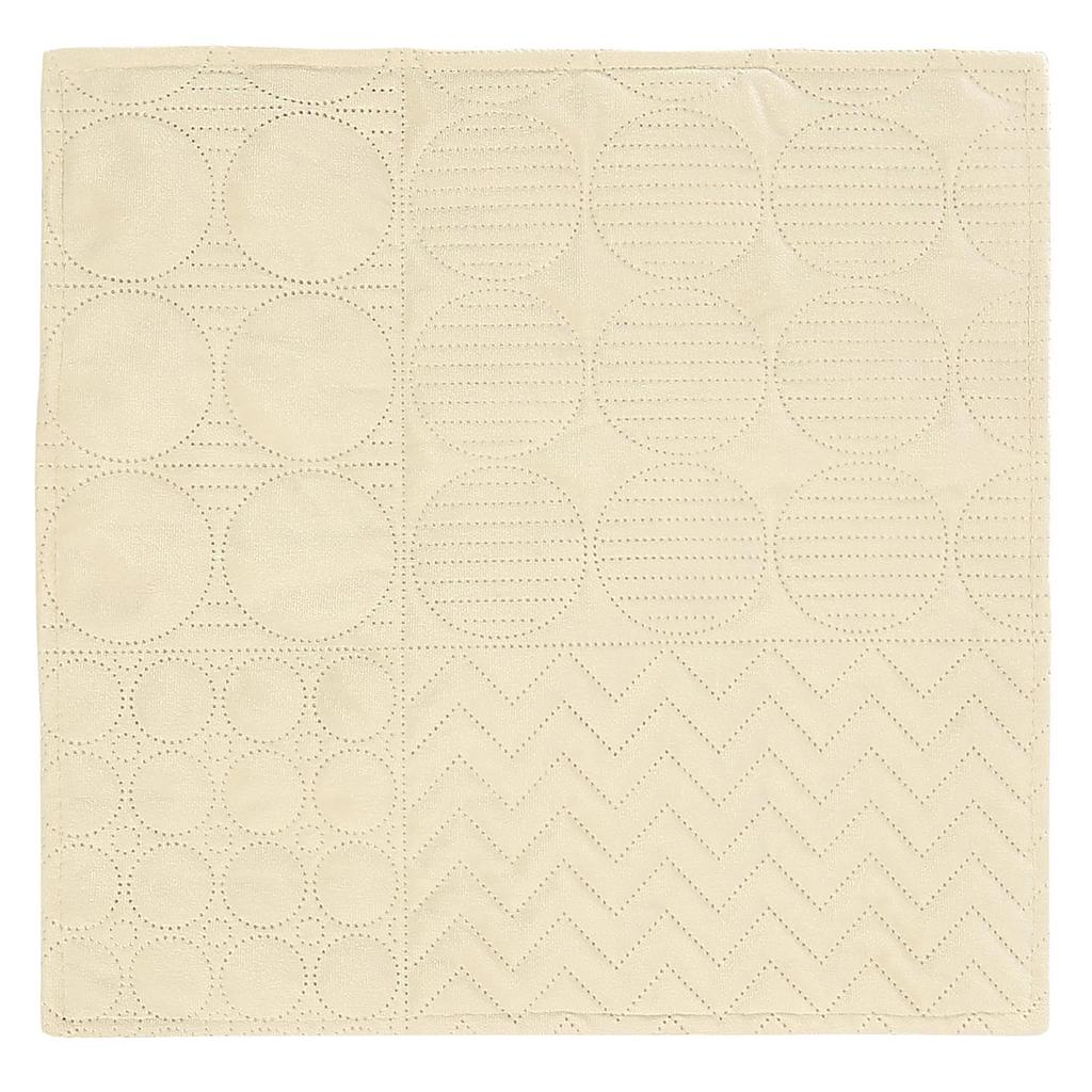 Elegant MINK decorative pillowcase 40x40 cream