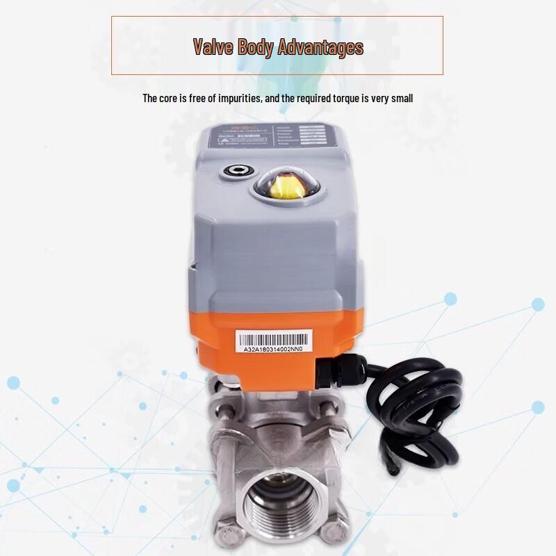 HANDUNYOU Smart Electric Stainless Steel Ball Valve