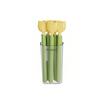 Storage Box Tulip And Carrot Shaped Magnetic Sealing Clips, Food Packaging Clips And Storage Box, Snack Bag Sealing Clip