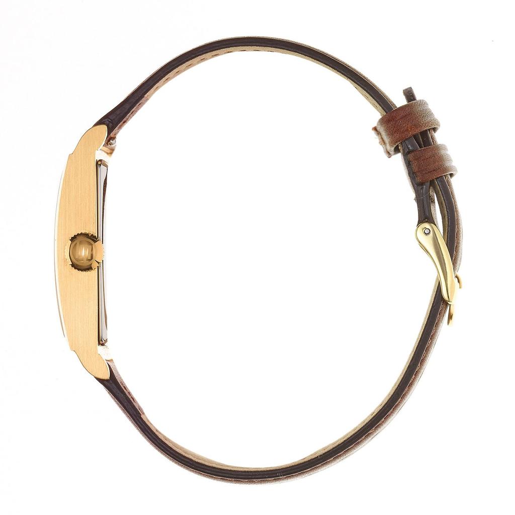 Autorizovaný distributor Lip watch lip671014 Churchill T18 zlatá tmavě hnědá kůže [LIP] pánské