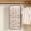 Hängender Schmuck-Organizer, Halskettenhalter, große Kapazität, Anti-Tangle-Ohrringe, Ringe, Kleiderbügel, Schmuck-Display-Rack