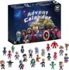 2025 Advent Calendar for Boys and Children, 24 Miniature Figurines, Christmas Calendar Surprise Gift for Kids