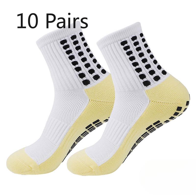 

10 Pairs of Men s Spring and Autumn Running Basketball Football Sports Towel Bottom Non Slip Tube Socks 10 Pairs