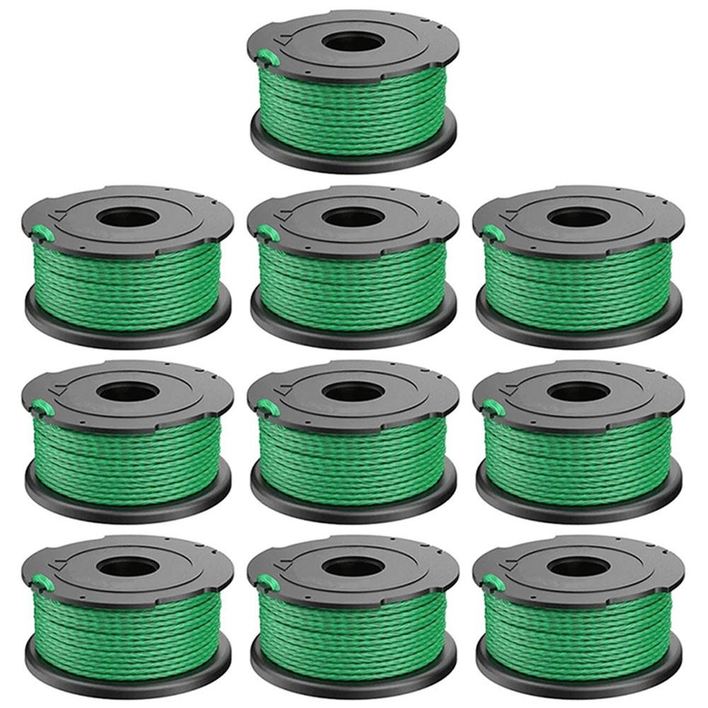 

10PCS A6486 ABS Spool for Black & Decker Lawn Mower Nylon Wire Trimming Head A