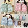 Labubu Childrens Cartoon Backpack For Girls With Waterproof Nylon Material And Large Capacity For School Use
