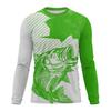 New Men's Outdoor Fishing Long Sleeved T-shirt 3D Fish Pattern Printing  Casual and Fashionable Round Neck Top T-shirt