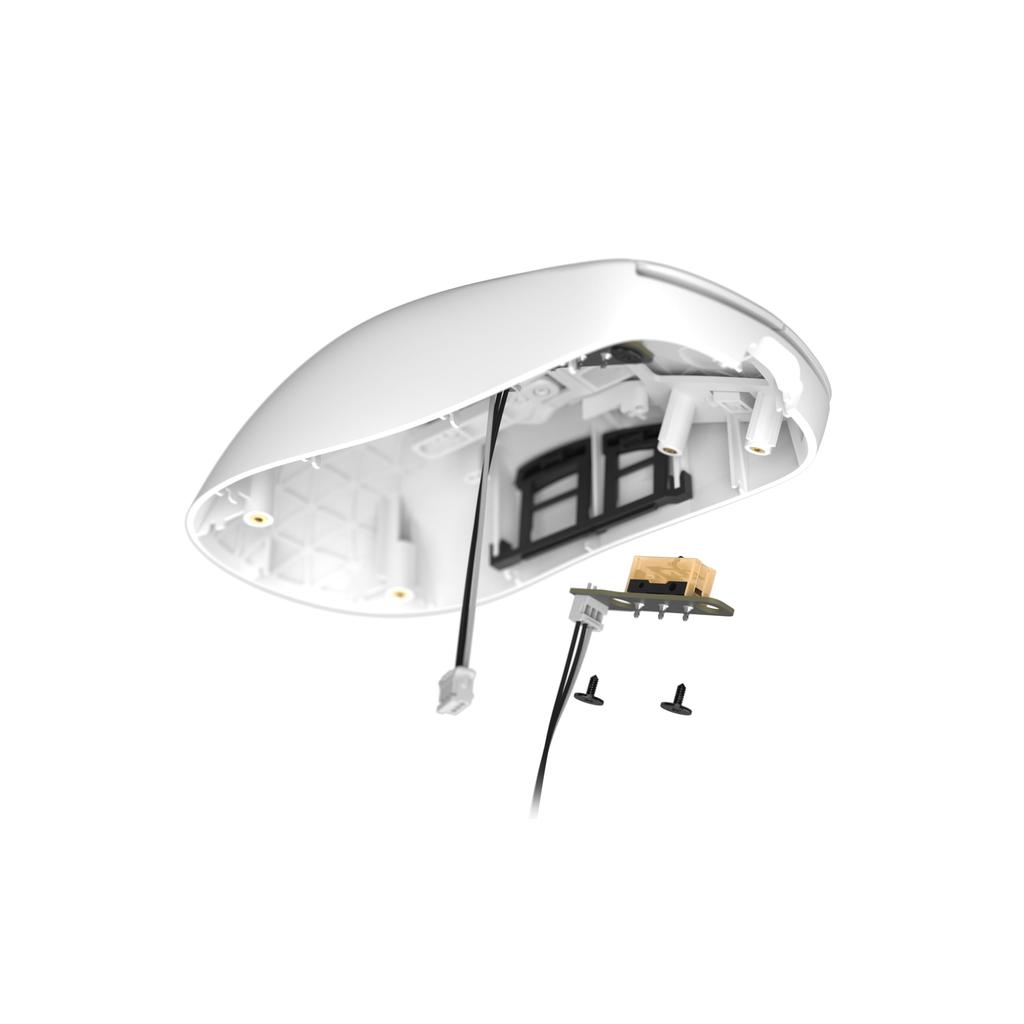 Endgame Gear OP1 8K Wired Gaming 8000Hz PixArt PAW3395 Kailh GX White Mouse, Polling, Sensor, Switches, (EGG-OP1-8K-WHT)