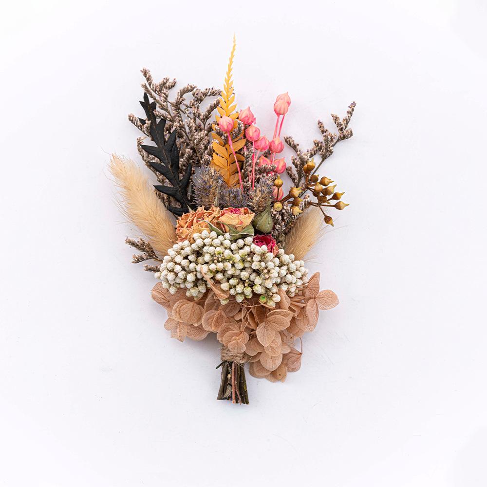 Вечный цветок Мини букет из сухоцветов Деловые мероприятия Подарки Аксессуары Свадебные сувениры Многоцветный на выбор